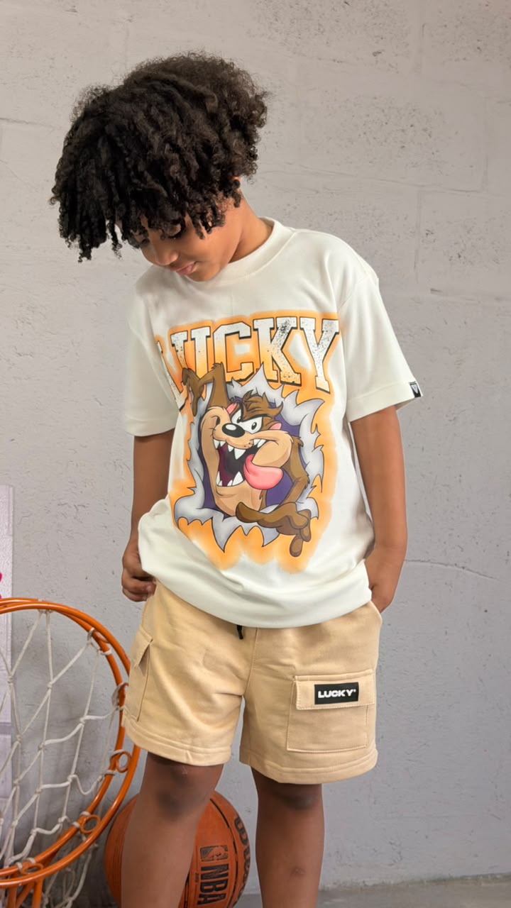 T-SHIRT INFANTIL - ICONS - LUCKY 17