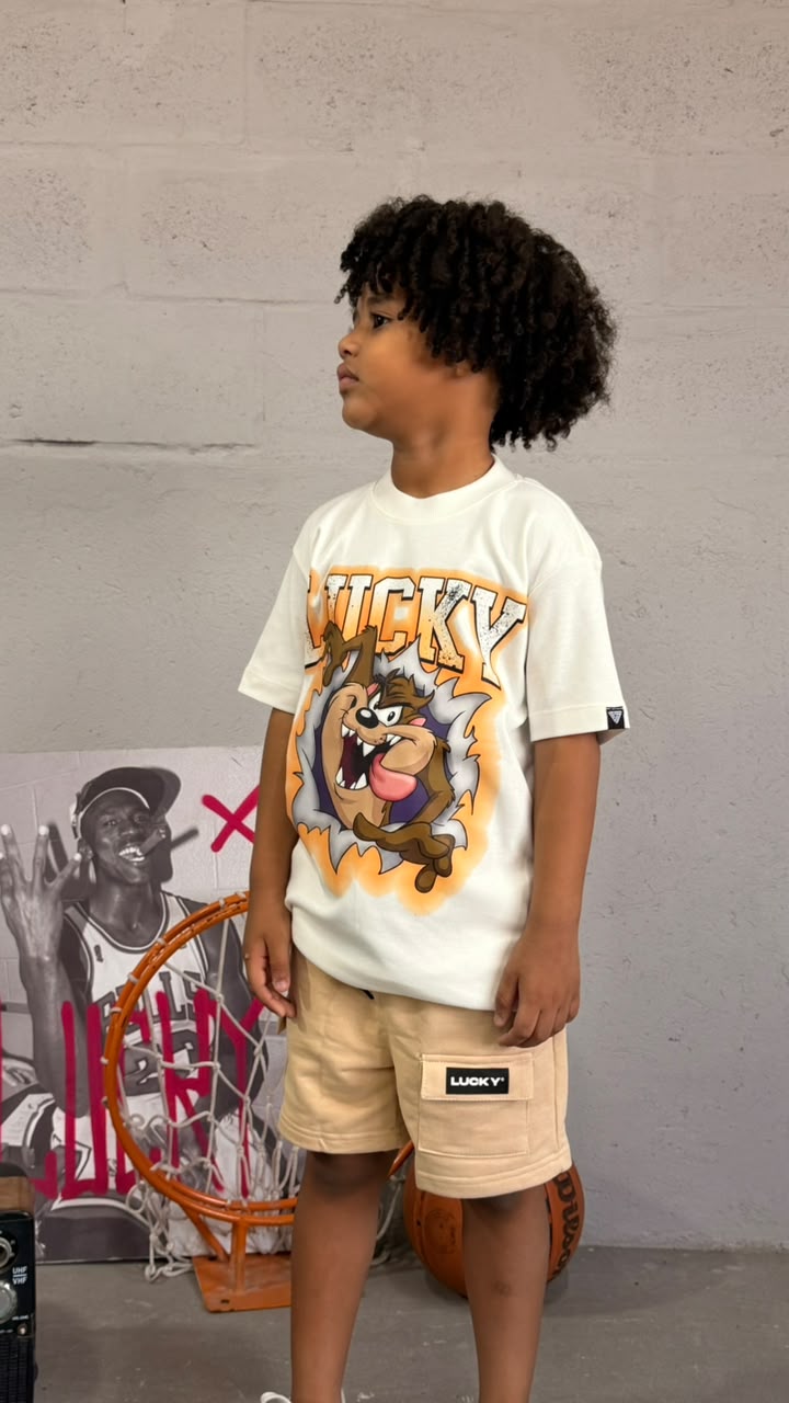 T-SHIRT INFANTIL - ICONS - LUCKY 17