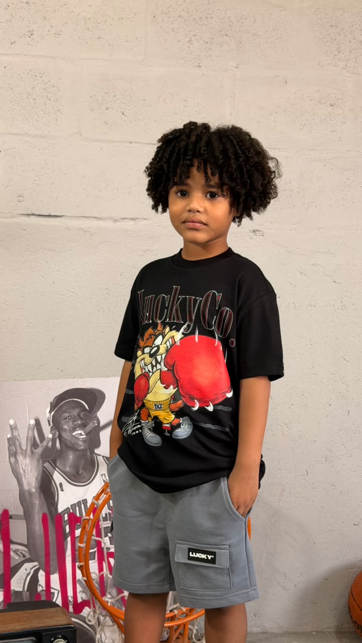 T-SHIRT INFANTIL - ICONS - LUCKY 19