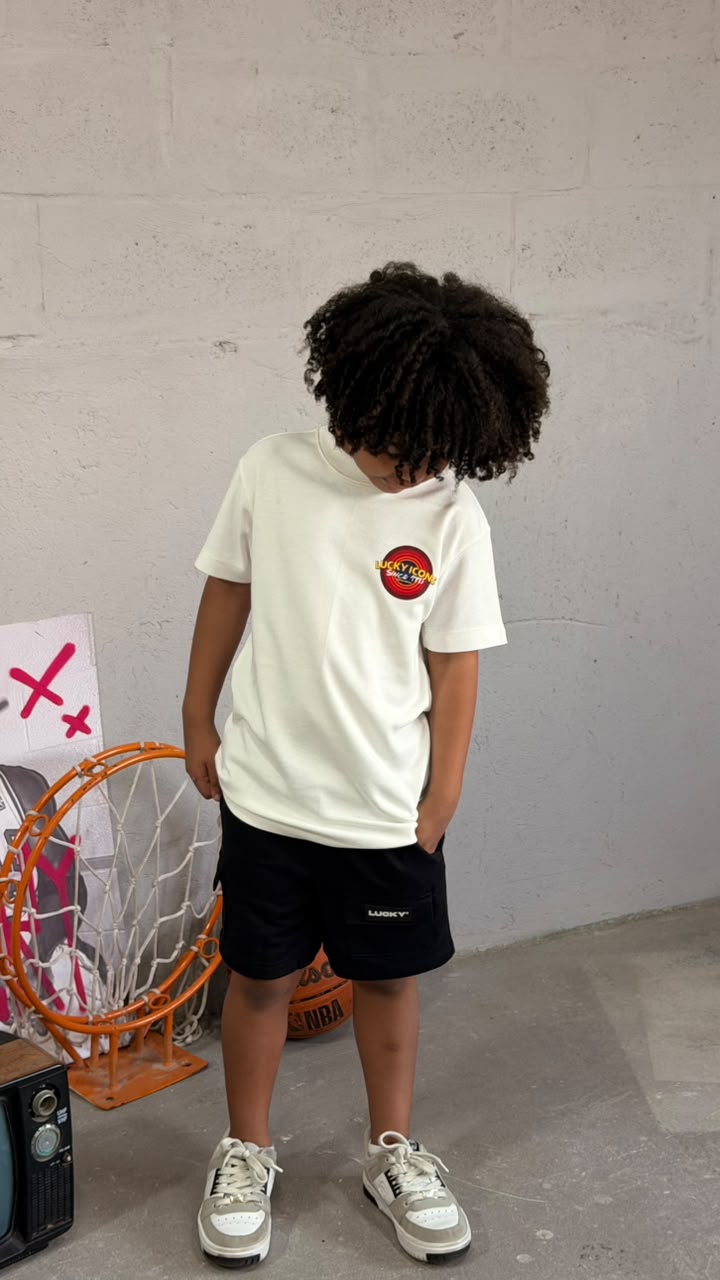T-SHIRT INFANTIL - ICONS - LUCKY 04