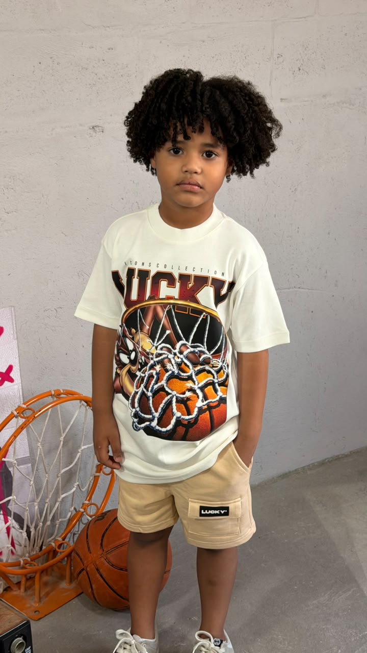 T-SHIRT INFANTIL - ICONS - LUCKY 16