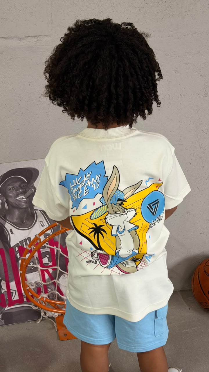 T-SHIRT INFANTIL - ICONS - LUCKY 02