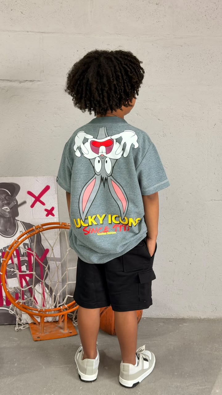 T-SHIRT INFANTIL - ICONS - LUCKY 01