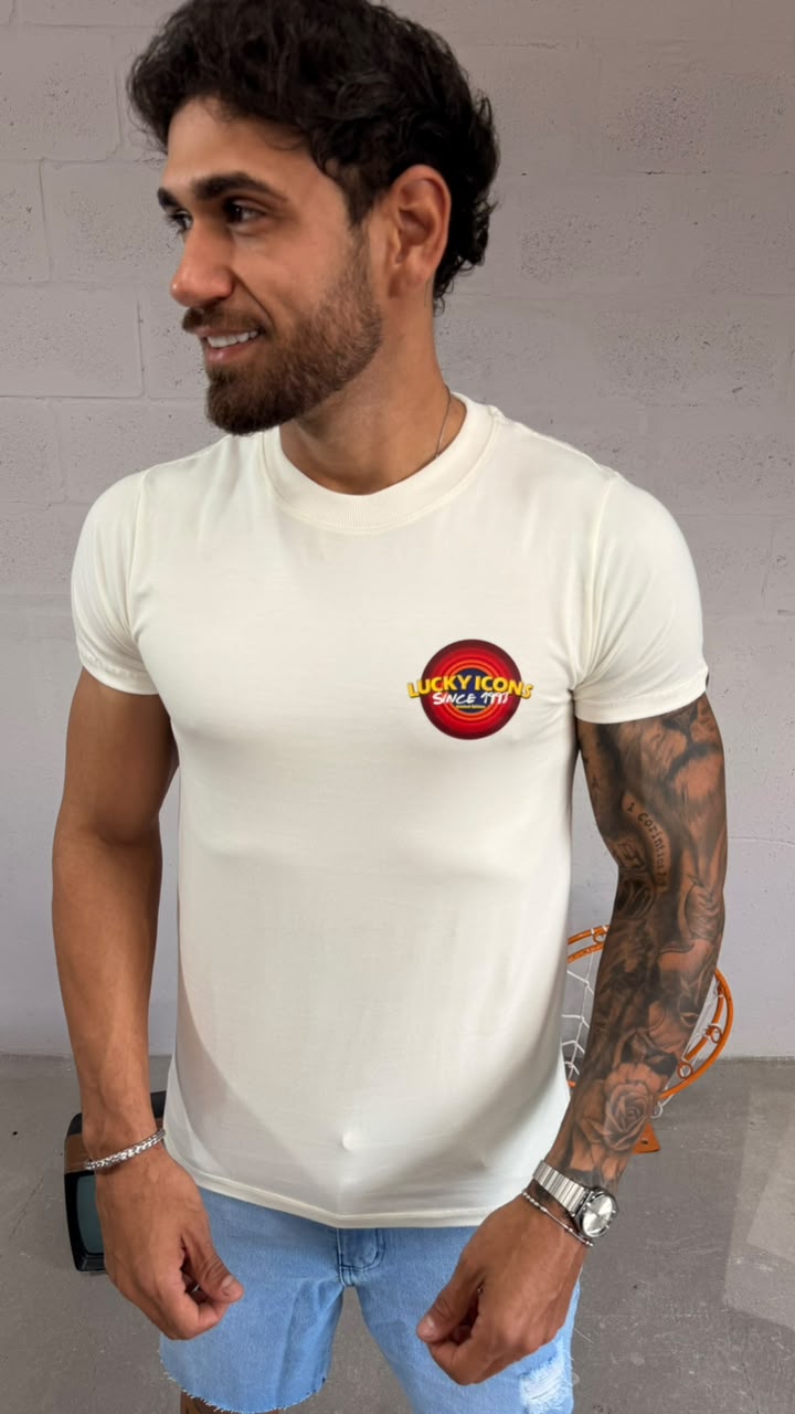 T-SHIRT REGULAR - ICONS - LUCKY 01