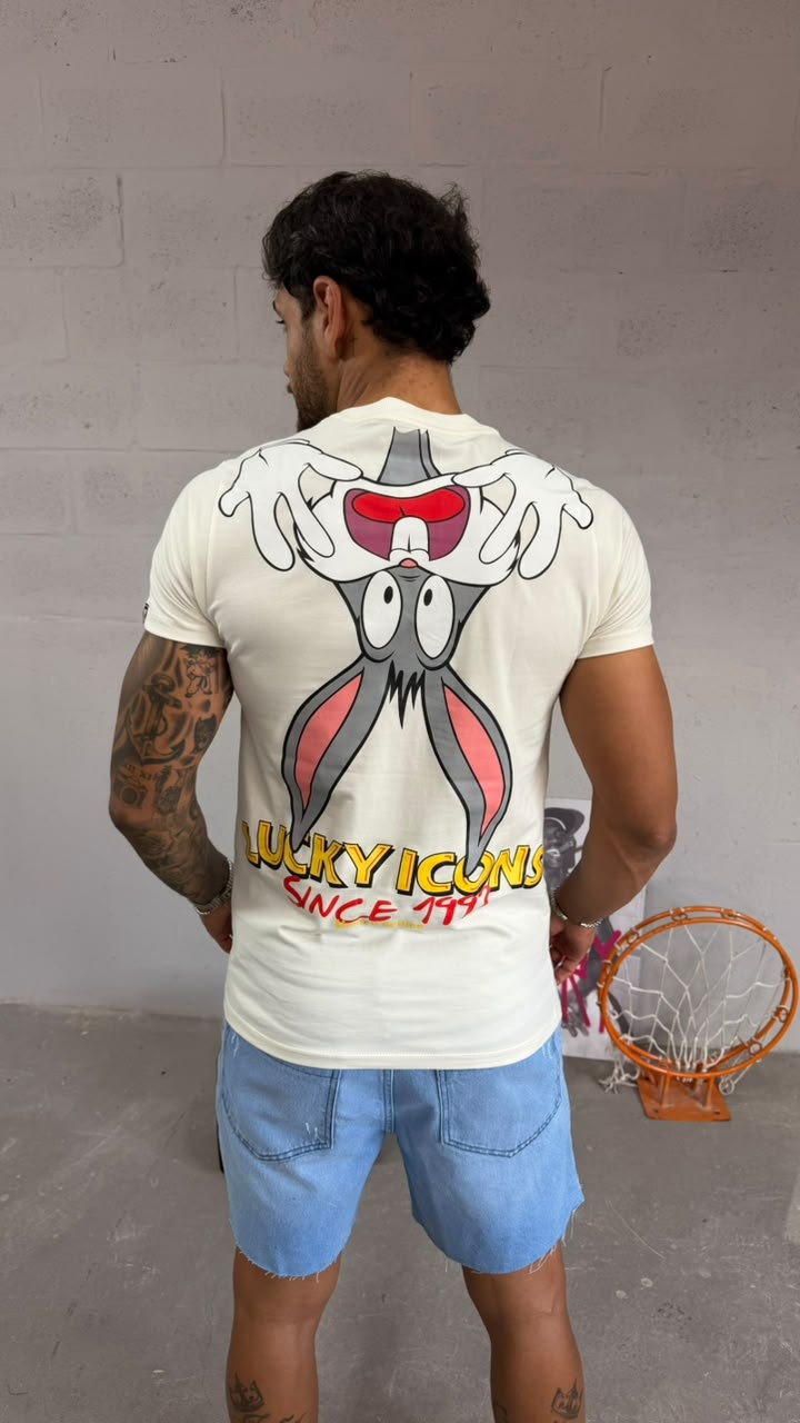 T-SHIRT REGULAR - ICONS - LUCKY 01