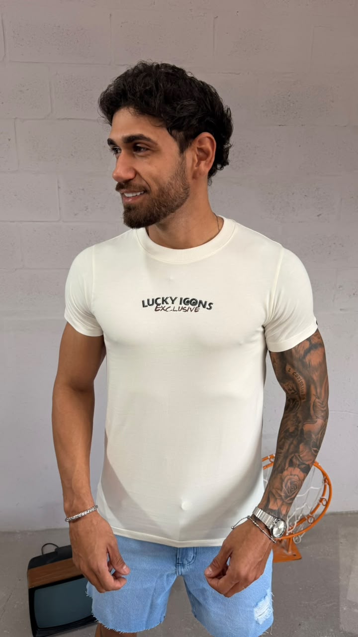 T-SHIRT REGULAR - ICONS - LUCKY 02
