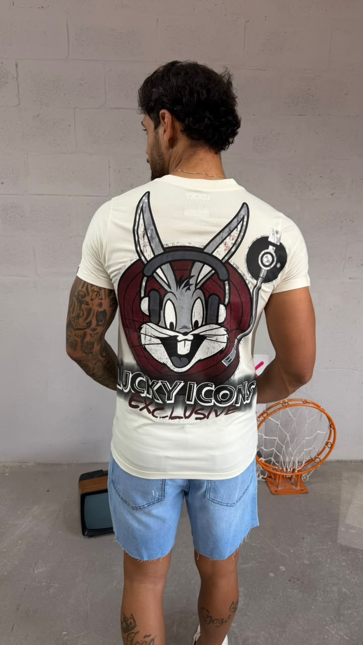 T-SHIRT REGULAR - ICONS - LUCKY 02
