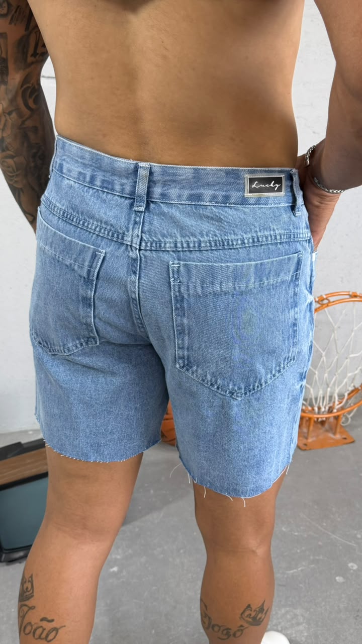 SHORT DESFIADO - ADULTO - 5 CORES