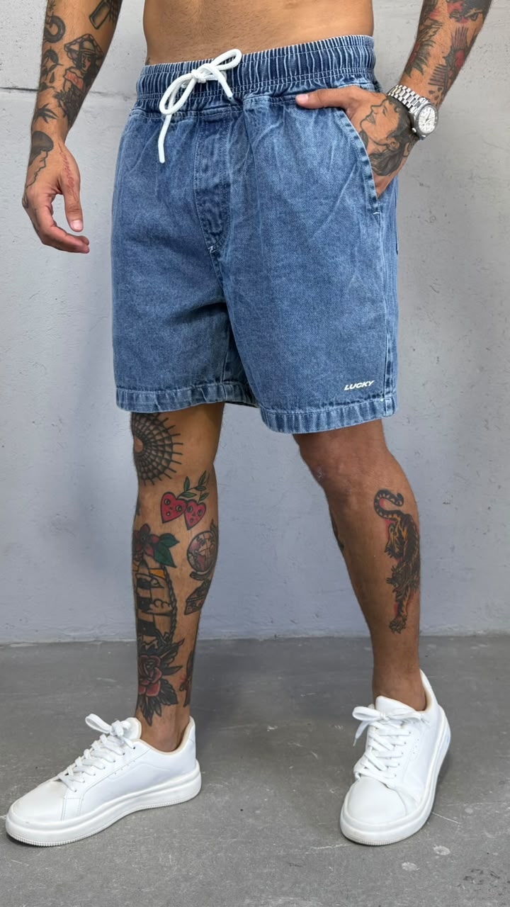 BERMUDA JEANS LUCKY - 01