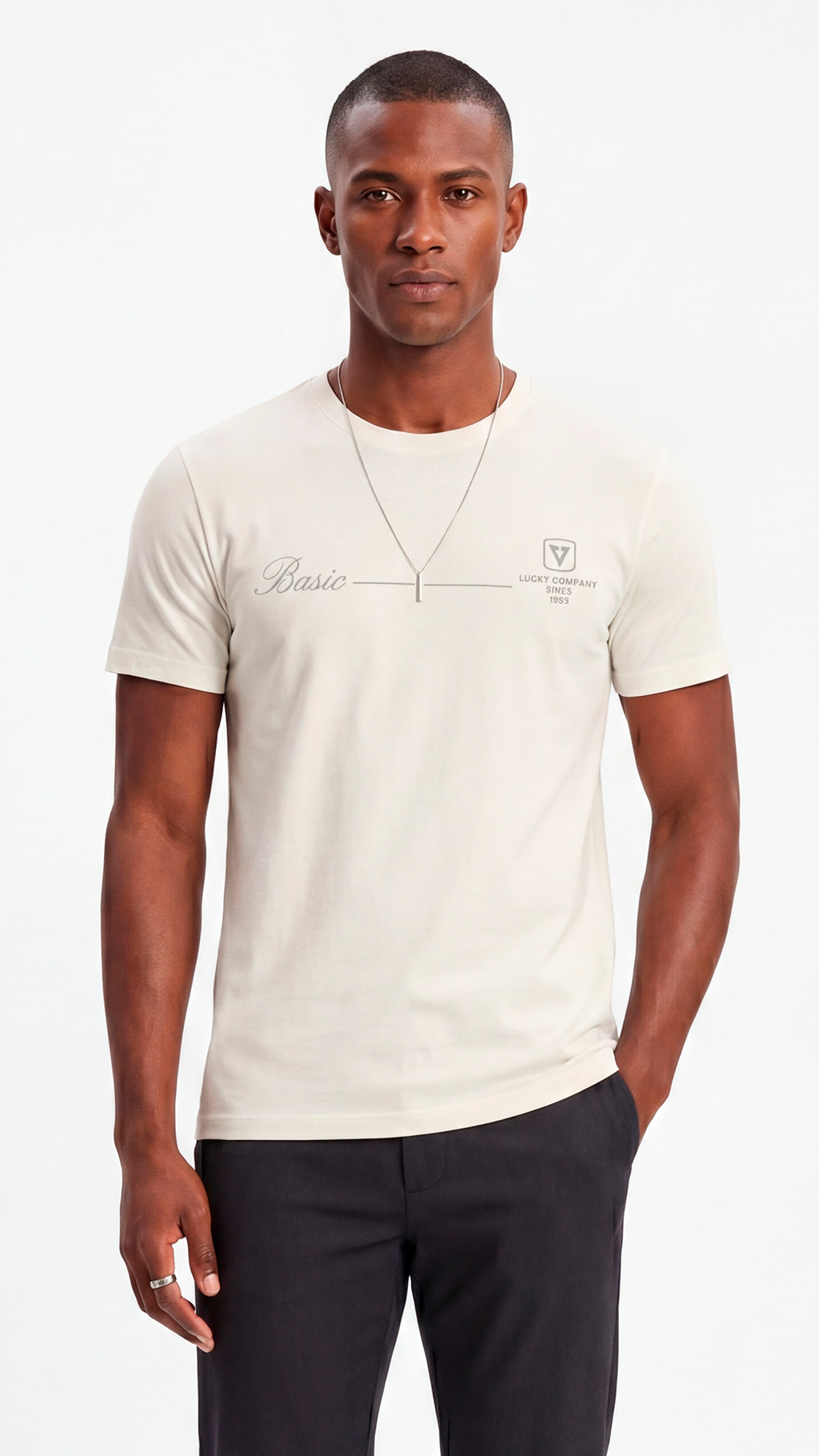 T-SHIRT REGULAR BASIC LINE OFF