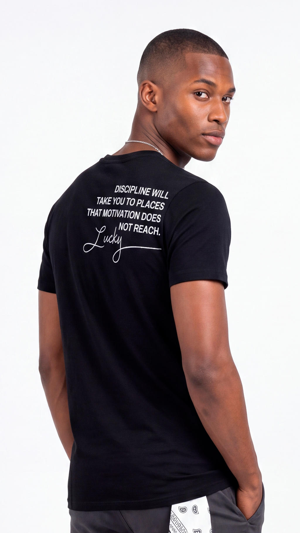 T-SHIRT REGULAR LUCKYCO. DISCIPLINE