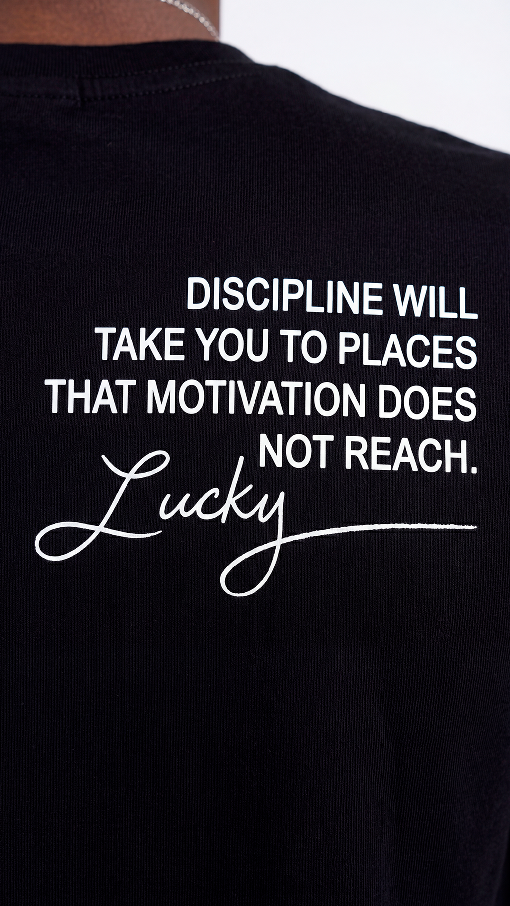 T-SHIRT REGULAR LUCKYCO. DISCIPLINE
