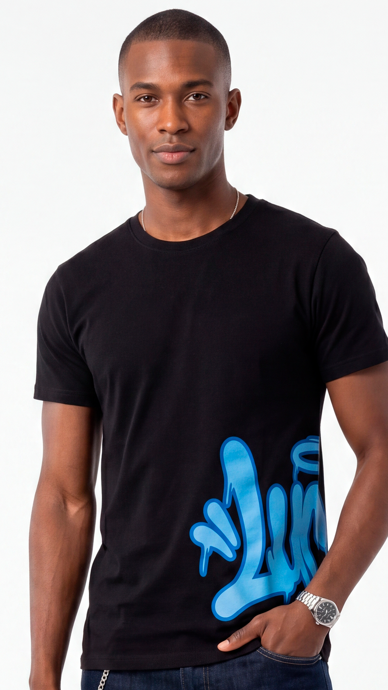 T-SHIRT REGULAR LUCKY NAME WALL