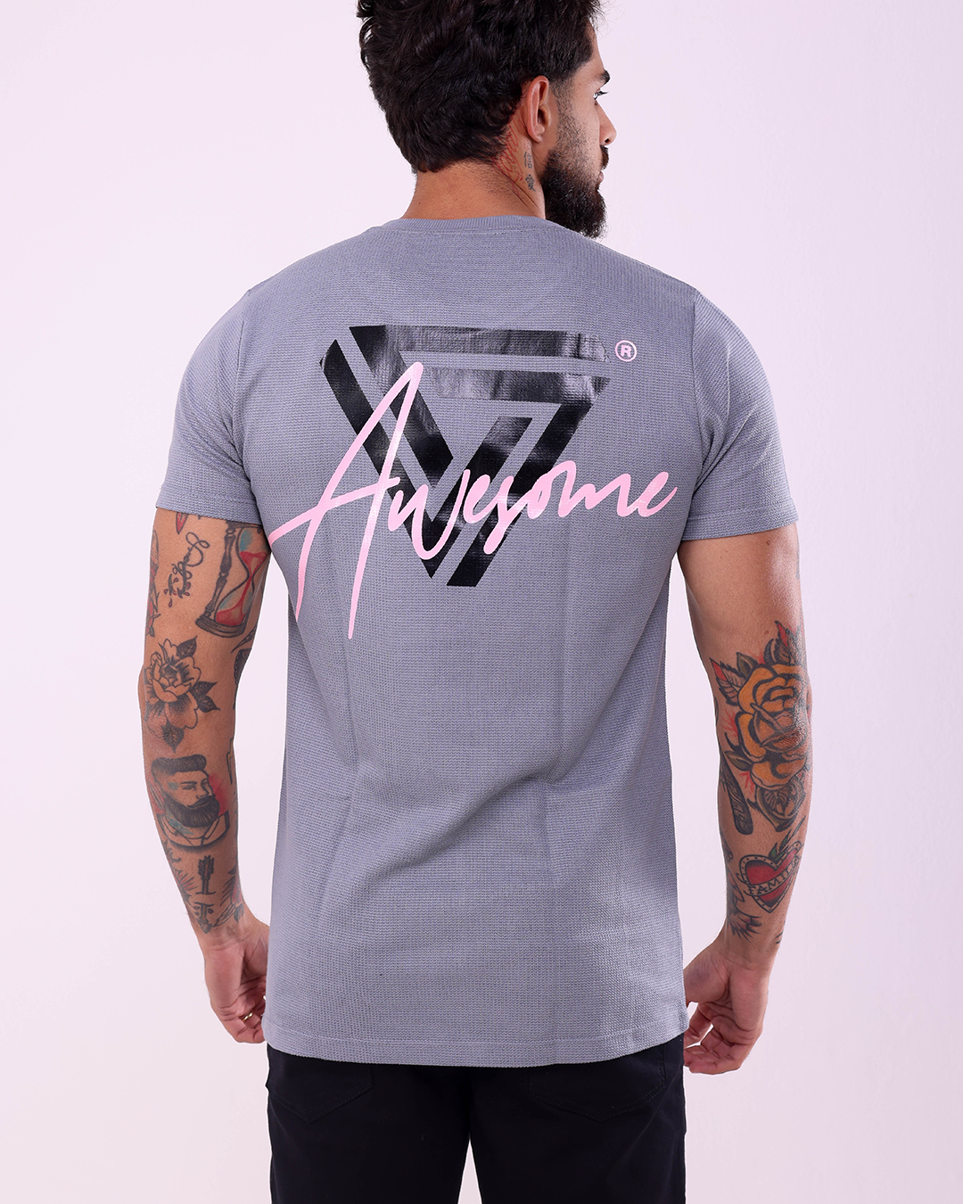 T-SHIRT REGULAR TRICO AWESOME - 1100040