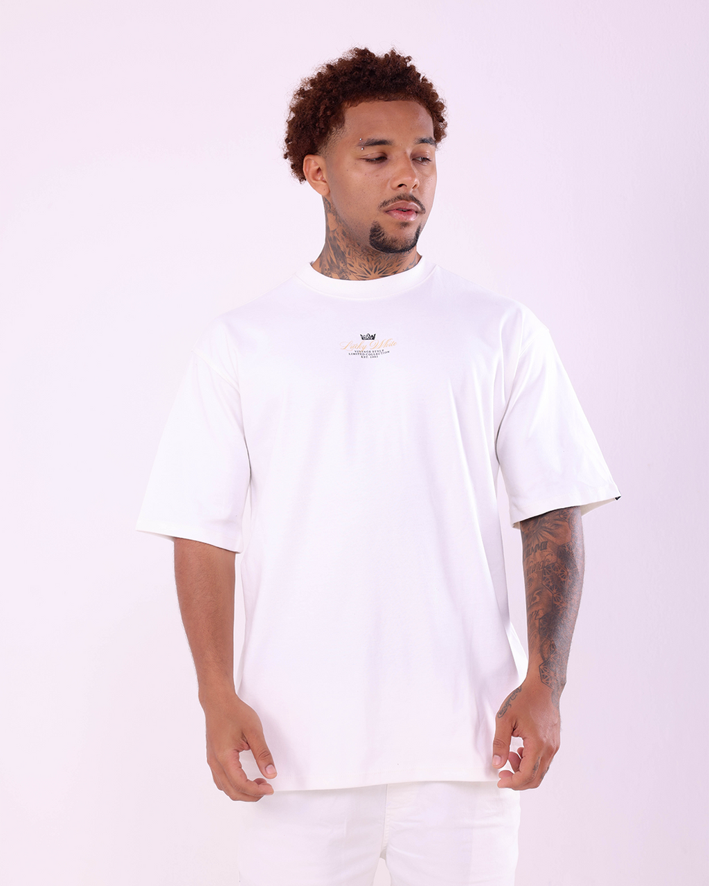 OVERSIZED LUCKY WHITE KING - BRANCO