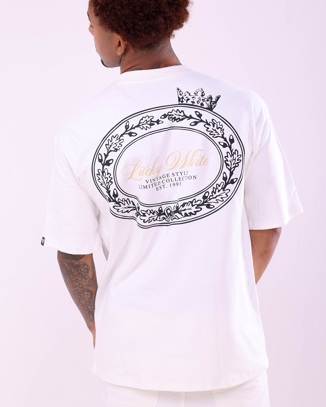 OVERSIZED LUCKY WHITE KING - BRANCO