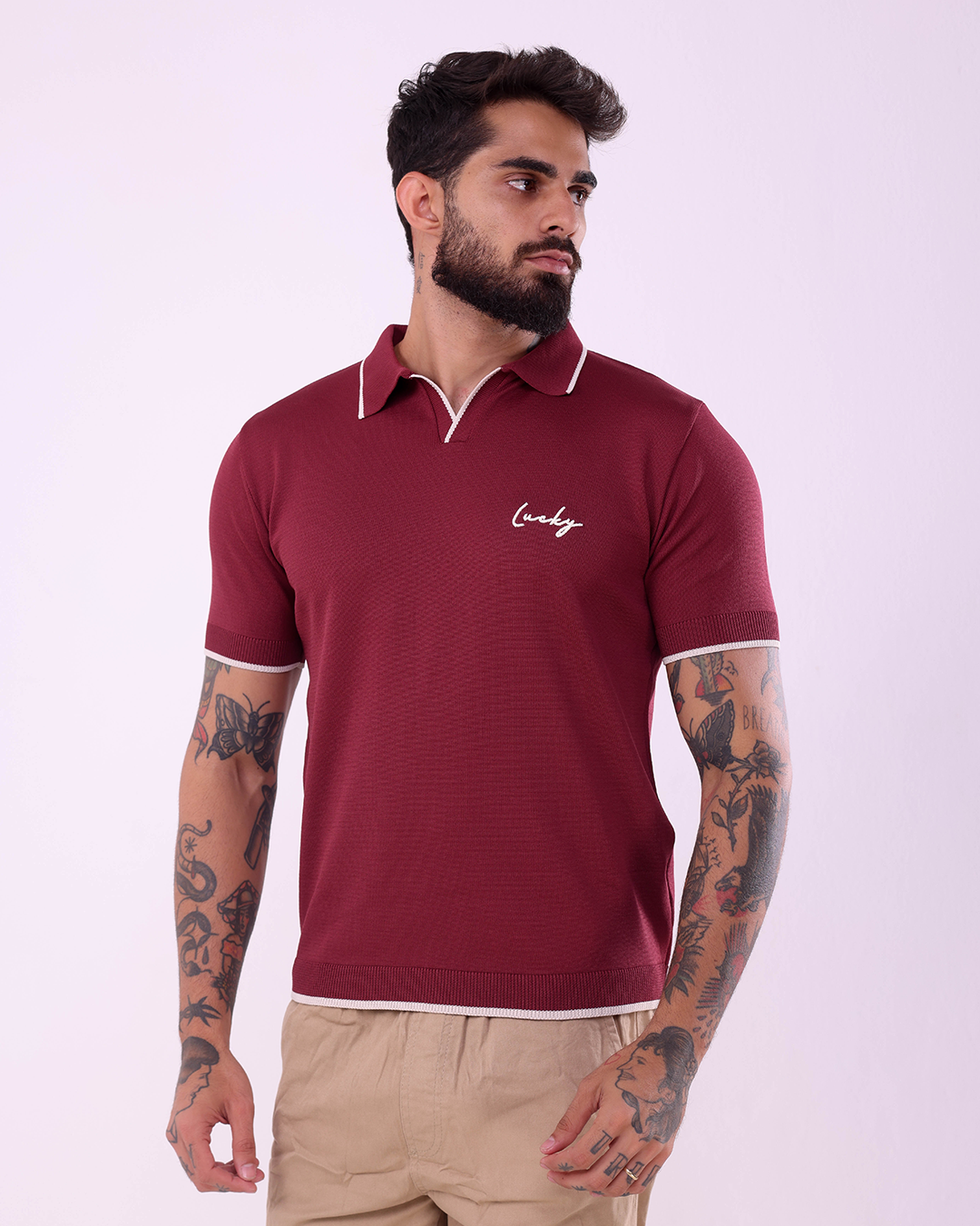 GOLA POLO INGLESA - 1160004 - VINHO
