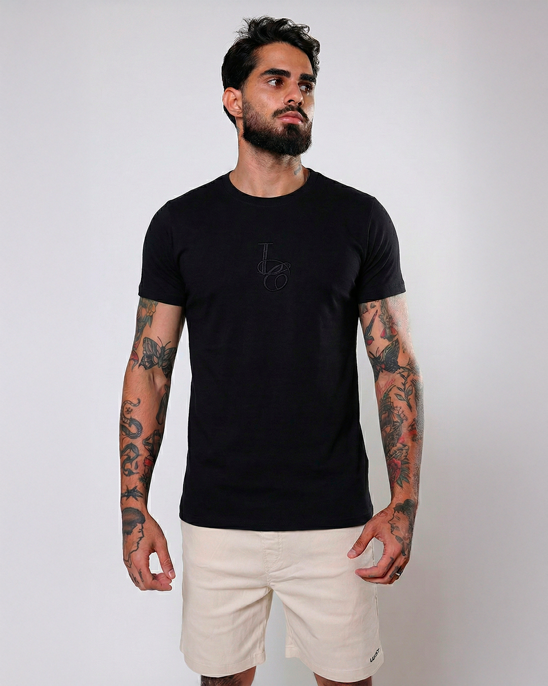T-SHIRT REGULAR FANCY - 1100169 - PRETO