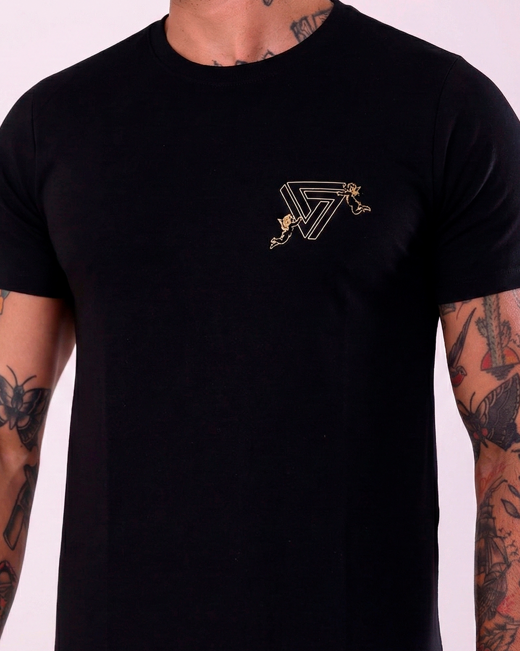 T-SHIRT REGULAR ANGEL 2026 PRETO