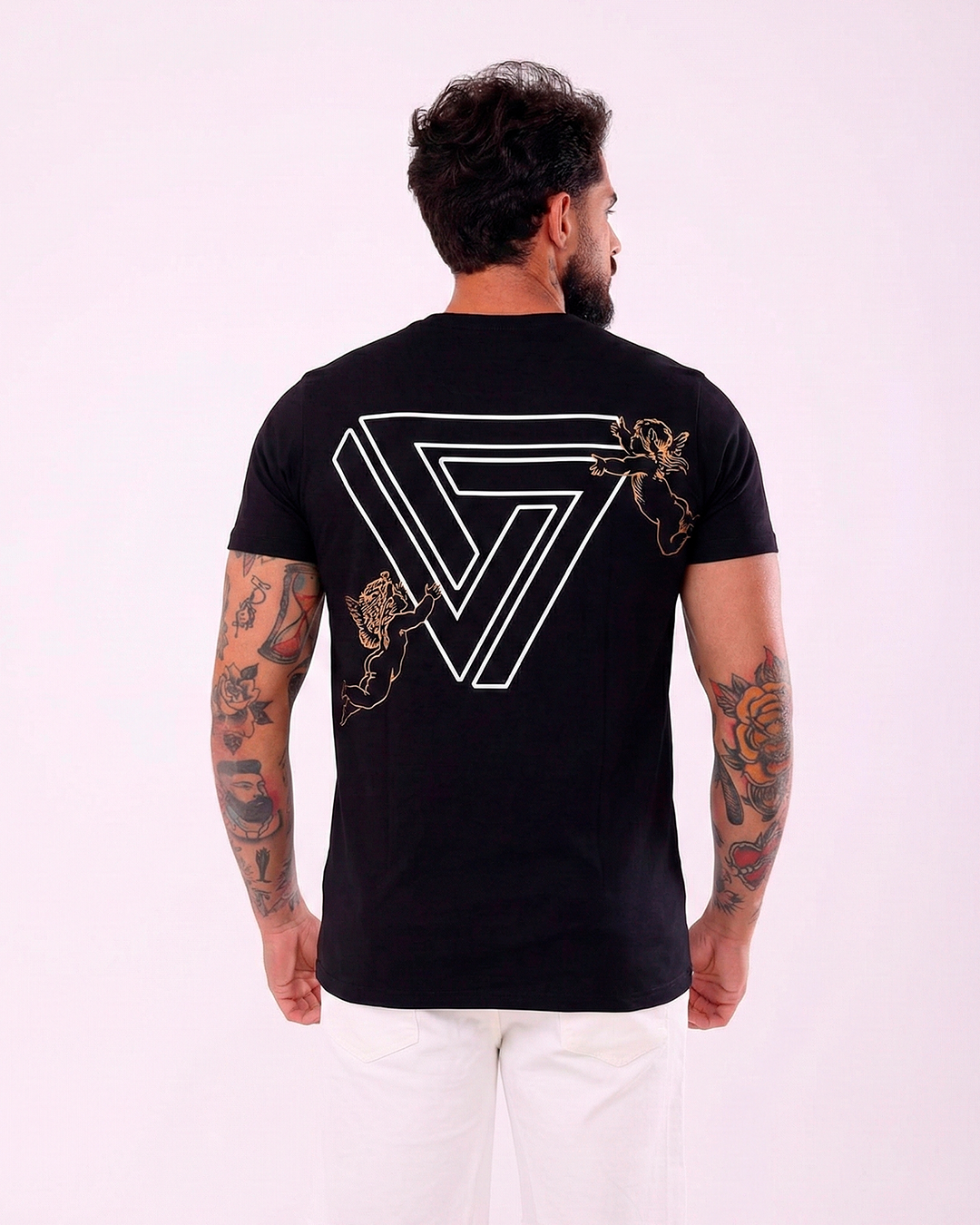 T-SHIRT REGULAR ANGEL 2026 PRETO